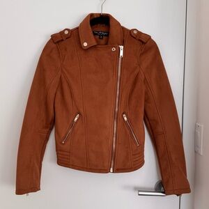 Miss Selfridge’s Suede Moto Jacket